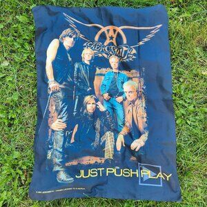 Aerosmith Just Push Play Textile Poster 40" X 30" 2001 G. Merch LPG SCARF